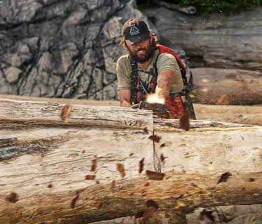 Familien på sagbruket