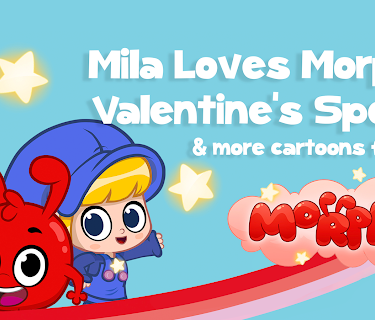 Morphle - Mila Loves Morphle Valentine's Special - & more cartoons for kids