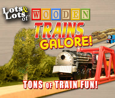 Lots & Lots of Wooden Trains Galore - Tons of Train Fun! (2021)