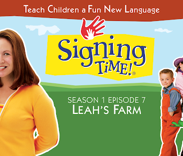 Signing Time Season 1 Episode 7: Leah's Farm