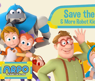 Arpo the Robot for All Kids - Save the Baby & More Robot Kids Cartoon