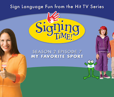 Signing Time Season 2 Episode 7: My Favorite Sport