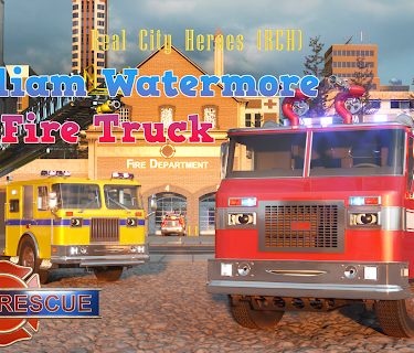 William Watermore the Fire Truck - Real City Heroes (RCH) - Fire & Rescue