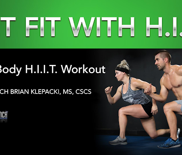 Total Body High Intensity Interval Training (H.I.I.T.) Workout