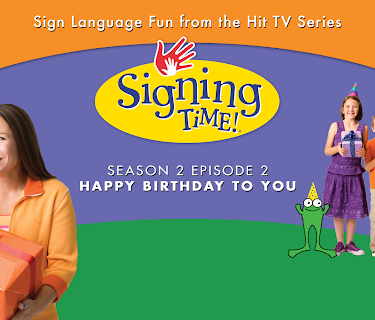 Signing Time Season 2 Episode 2: Happy Birthday to You