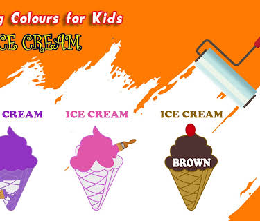Learning Colors for Kids - Ice Cream