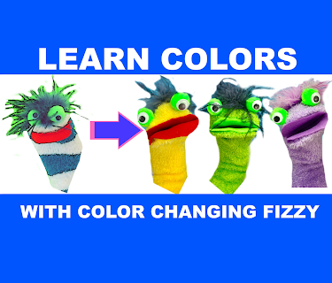 Learn Colors with Color Changing Fizzy - Fizzy Toy Show