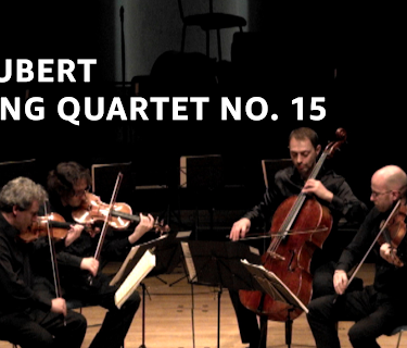 Schubert - String Quartet No. 15 (2014)