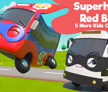 Little Baby Bus - Superhero Red Bus & More Kids Cartoons