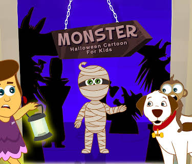 Monster- Halloween Cartoon For Kids