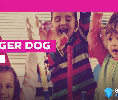 Burger Dog in the Style of Bluey (2025)