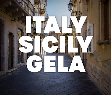 Italy Sicily Gela
