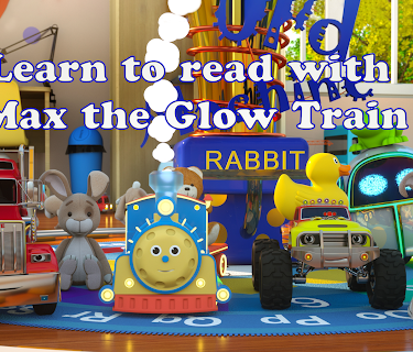 Learn to Read with Max the Glow Train!