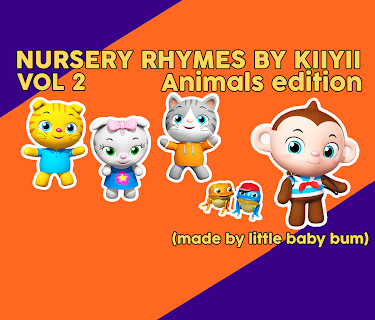 Nursery Rhymes by KiiYii Vol 2 - Animals (Made By Little Baby Bum!)