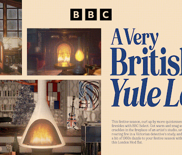 A Very British Yule Log