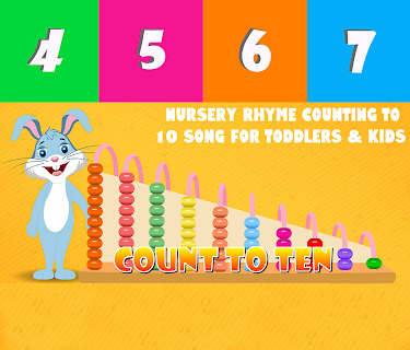 Count to Ten - Nursery Rhyme Counting To 10 Song For Toddlers and Kids