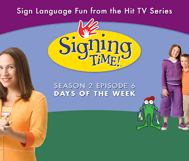 Signing Time Season 2 Episode 6: Days of the Week