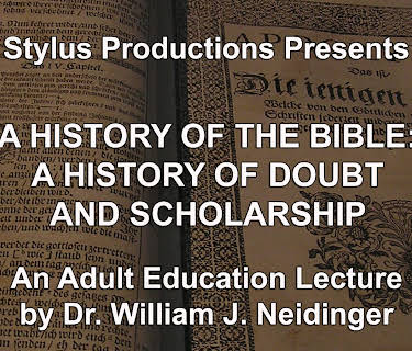 A History of the Bible:  A History of Doubt and Scholarship