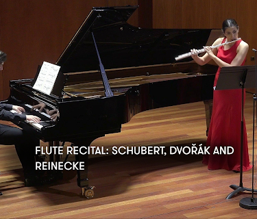 Flute recital: Schubert, Dvořák and Reinecke (2022)