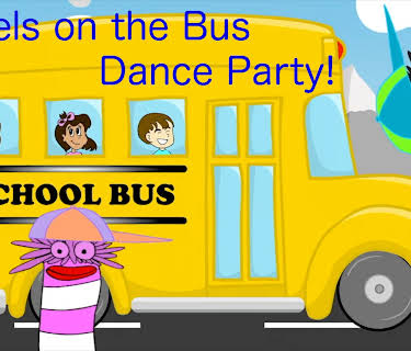Wheels on the Bus Dance Party! Fizzy Sings!