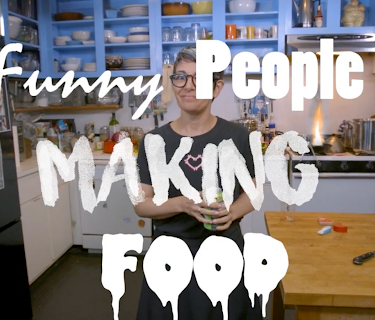 Funny People Making Food