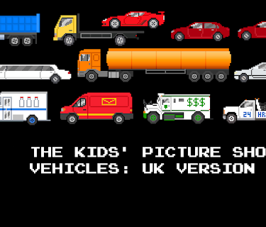 The Kids' Picture Show - Vehicles: UK Version 2