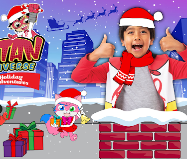 Ryan's World Titan Universe Holiday Adventures