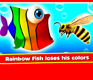 Rainbow Fish loses his color