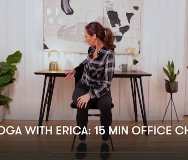 Zen Yoga with Erica: 15 Min Office Chair Yoga (2023)
