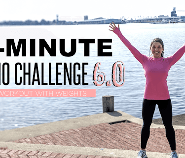 15-Minute Cardio Challenge 6.0 Workout (with weights)
