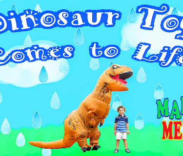 Dinosaur Toy Comes to Life