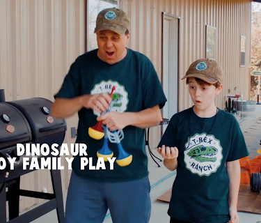 Dinosaur Toy Family Play T-Rex Ranch