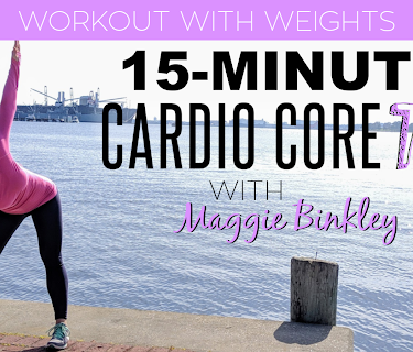 15-Minute Cardio Core 7.0 Workout (with weights)