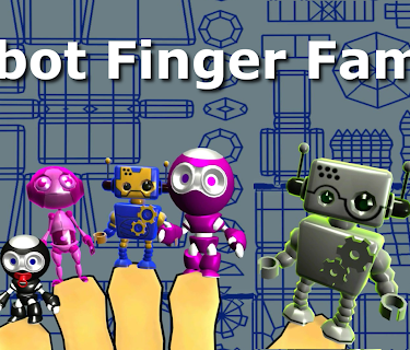 Robot finger family song