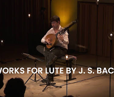 Works for lute by J. S. Bach (2017)