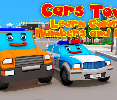 Cars Town - Learn Colors, Numbers and More