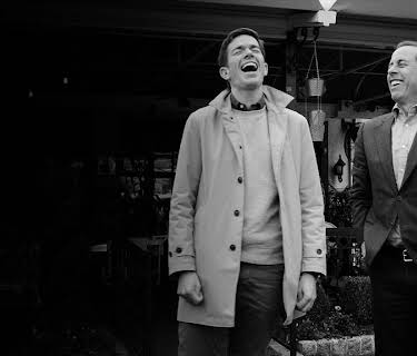 Komikere på biltur etter kaffe