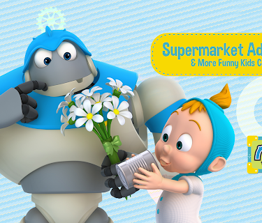 Arpo the Robot for All Kids - Supermarket Adventures & More Funny Kids Cartoons