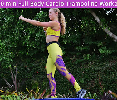 30 min Full Body Cardio Trampoline Workout