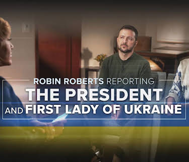 The President and First Lady of Ukraine | Robin Roberts Reportin