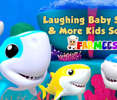 Laughing Baby Shark & More Kids Songs - Farmees (2020)