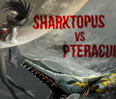 Jurassic Wars: Sharktopus vs Pteracuda (2014)