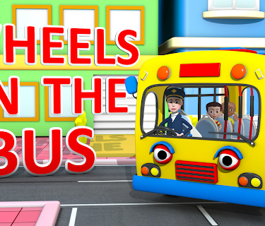 The Wheels on The Bus - Nursery Ryhmes Video for Kids