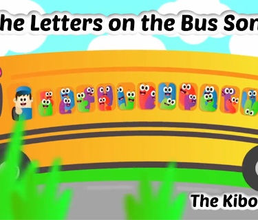 The Letters on the Bus  Song | The Kiboomers