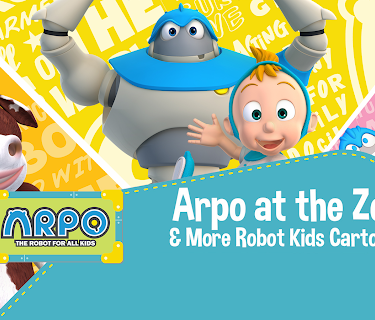 Arpo the Robot for All Kids - Arpo at the Zoo & More Robot Kids Cartoons