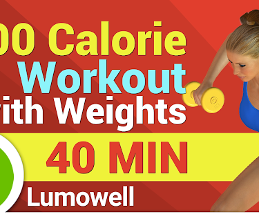 500 Calorie Workout with Weights