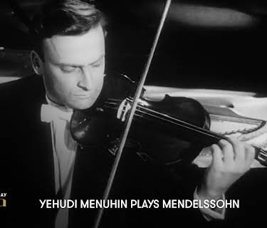 Yehudi Menuhin plays Mendelssohn (1947)
