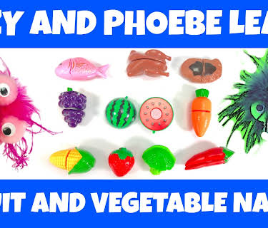 Fizzy and Phoebe Learn Fruit and Vegetable Names