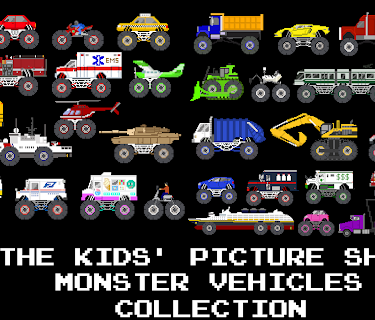 The Kids' Picture Show - Monster Vehicles Collection