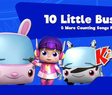 10 Little Buses & More Counting Songs For Kids - KiiYii